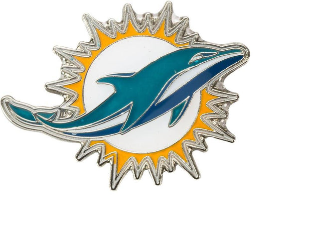 Dolphins Logo Pin