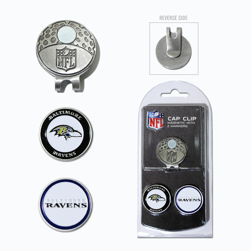 Ravens 2 Marker & Cap Clip Set