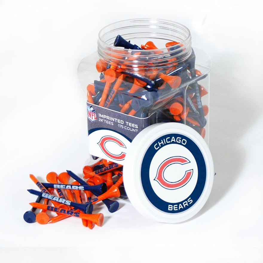 Bears 175 Count Golf Tee Jar