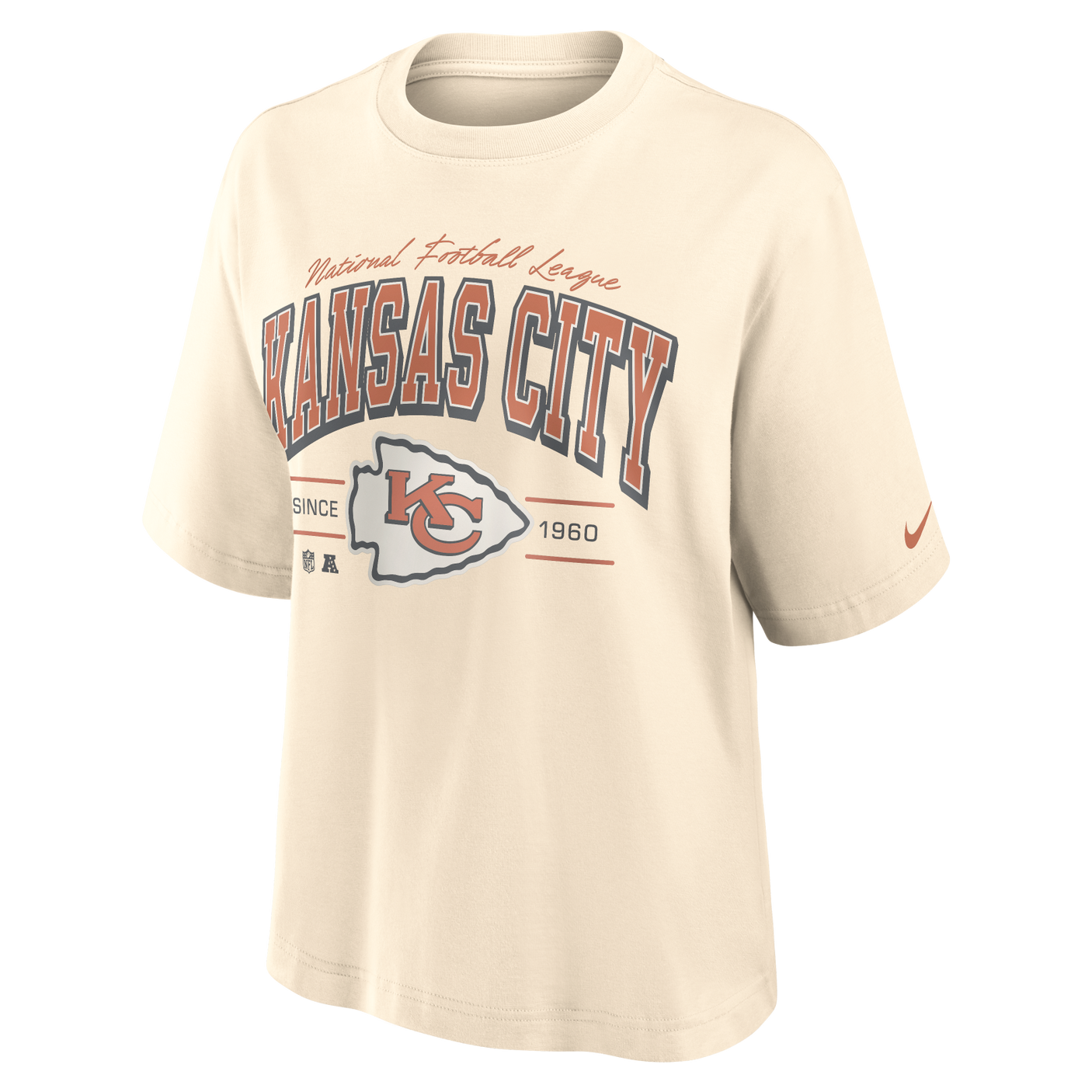 Chiefs 2026 Nike Women's True Classic Boxy T-Shirt