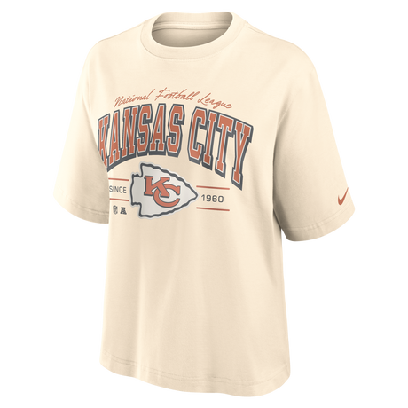 Chiefs 2026 Nike Women's True Classic Boxy T-Shirt