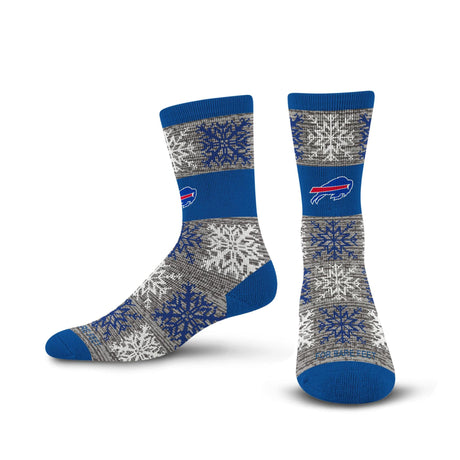 Bills 2026 Big Snowflakes Sock Pro Football Hall of Fame