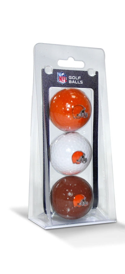 Browns Golf Balls 3-Pack