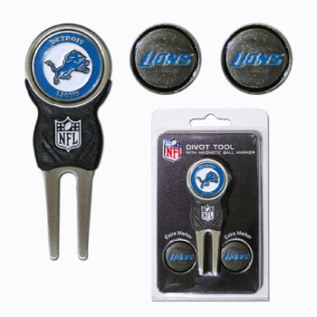 Lions Divot Tool & Ball Markers Set