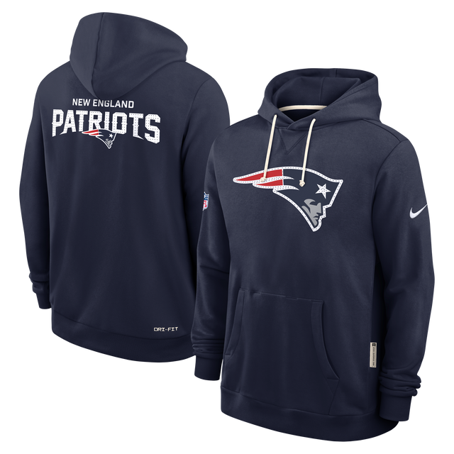 Patriots 2025 Nike Men's Sideline DRI-Fit Hoodie