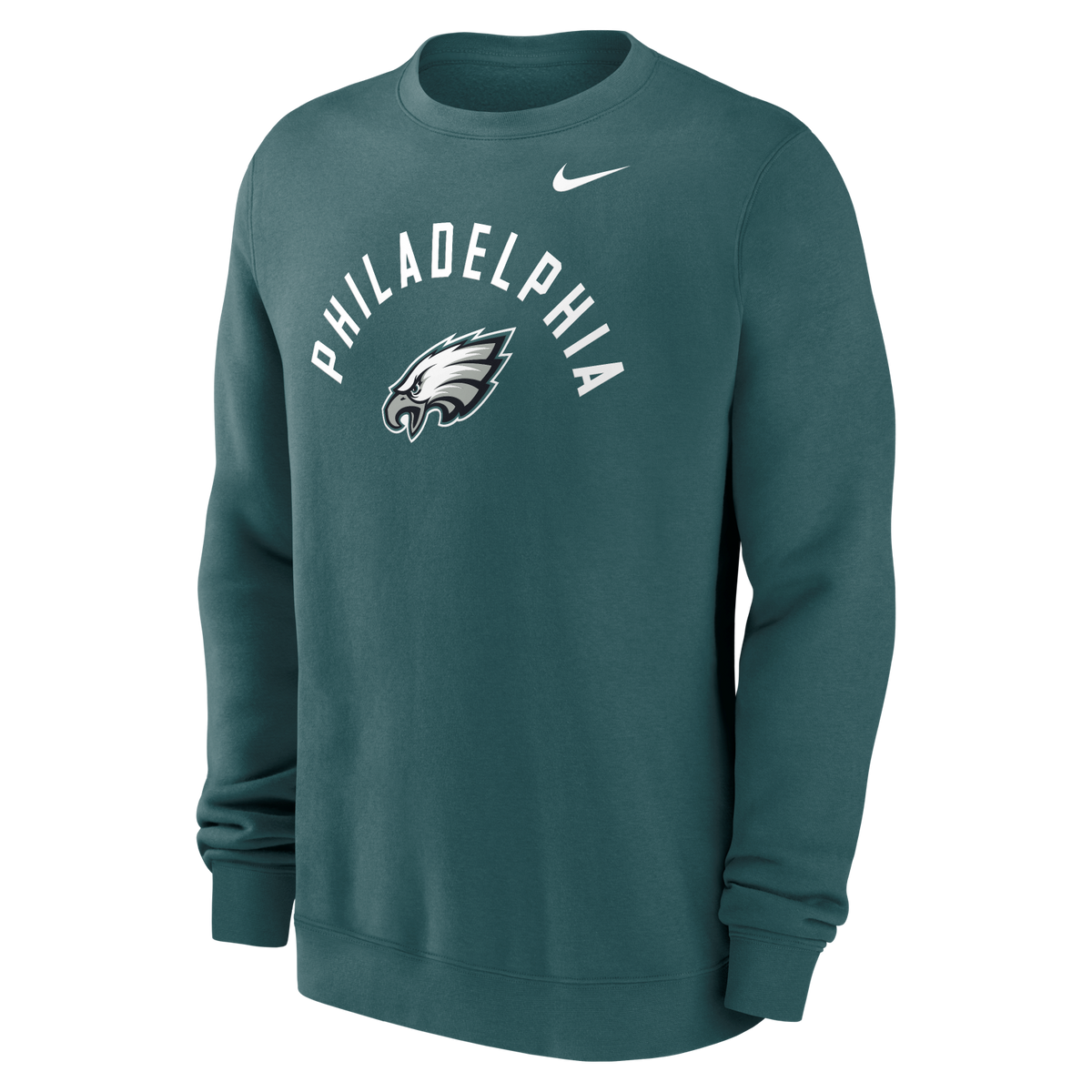 Eagles 2026 Nike Men's Club Fleece Pullover Crewneck Pro Football Hall of Fame