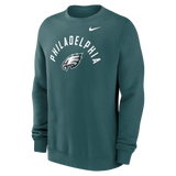 Eagles 2026 Nike Men's Club Fleece Pullover Crewneck Pro Football Hall of Fame