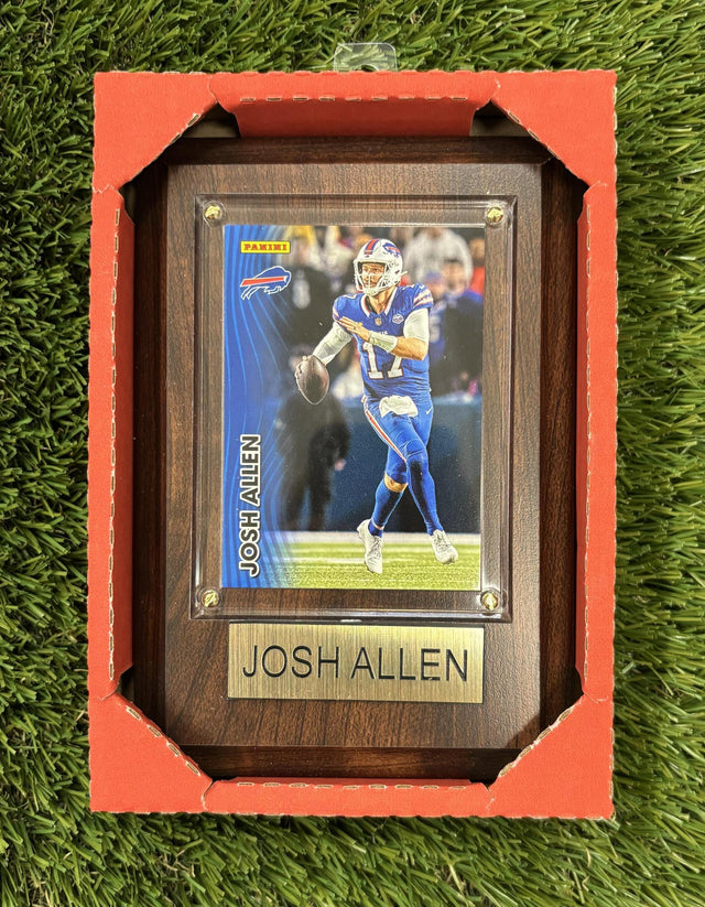 Josh Allen 4x6 Plaque