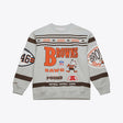 Browns 2025 Mitchell & Ness Men's Vintage Fleece Crewneck