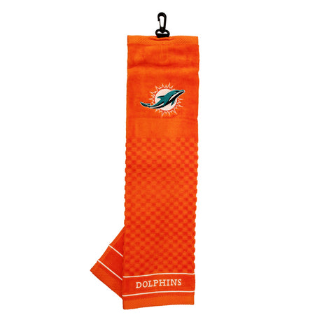 Dolphins Embroidered Golf Towel
