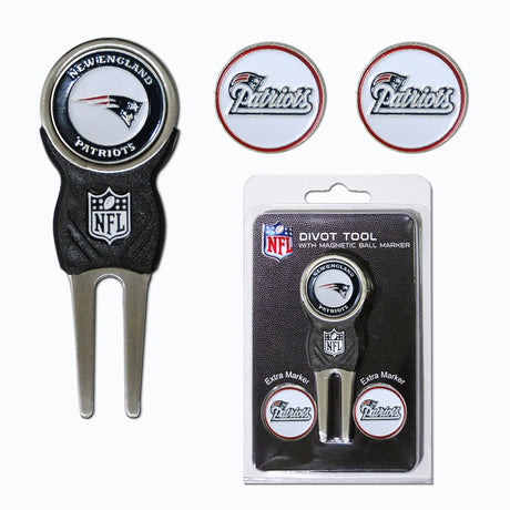 Patriots Divot Tool & Ball Markers Set