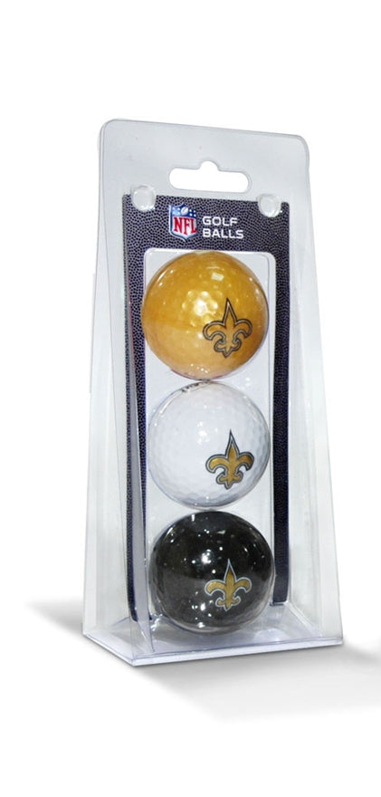 Saints Golf Balls 3-Pack