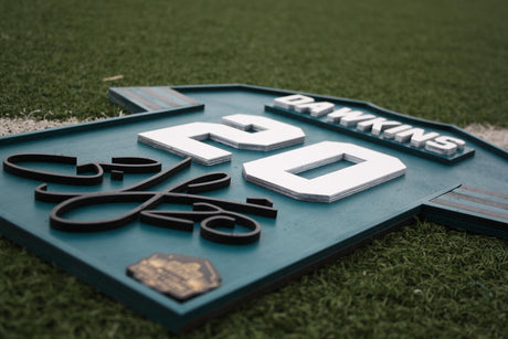 Brian Dawkins 3D Wood Jersey Sign