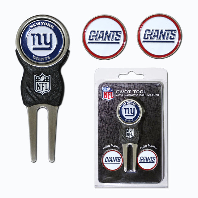 Giants Divot Tool & Ball Markers Set