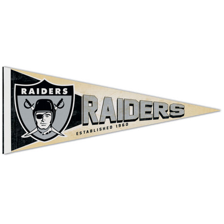 Raiders Classic Logo Pennant - Retro