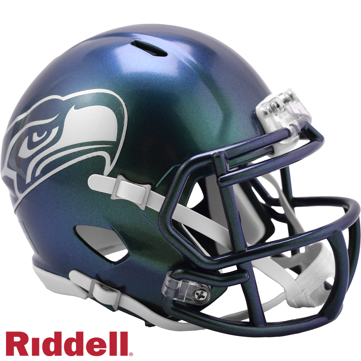 Seahawks 2025 NFL Rivalries On-Field Mini Speed Helmet