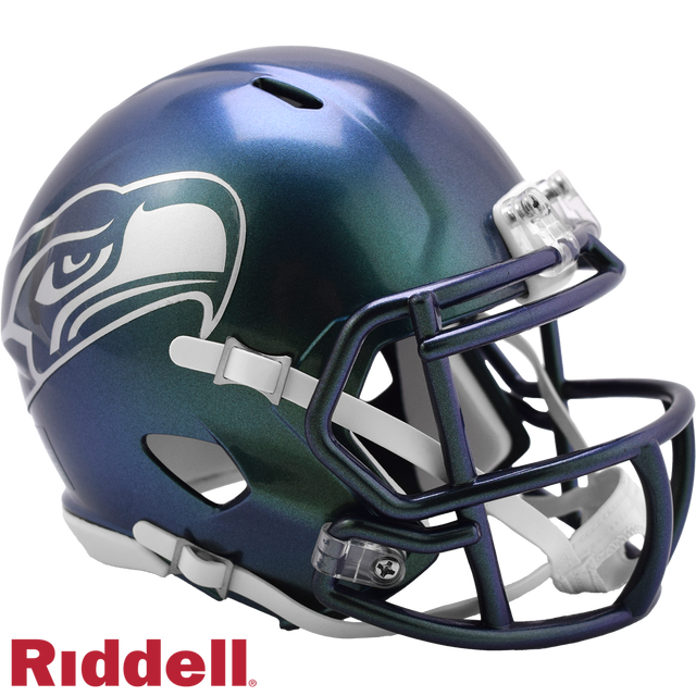 Seahawks 2025 NFL Rivalries On-Field Mini Speed Helmet