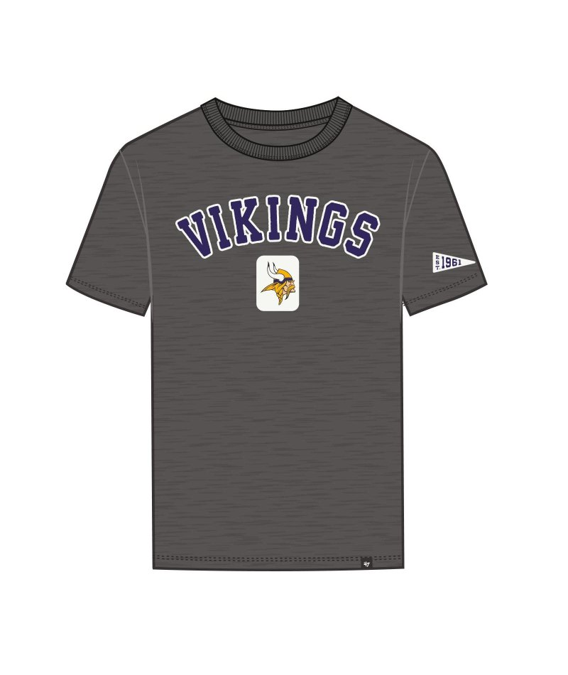 Vikings 2026 '47 Brand Men's Heavy Slub T-Shirt
