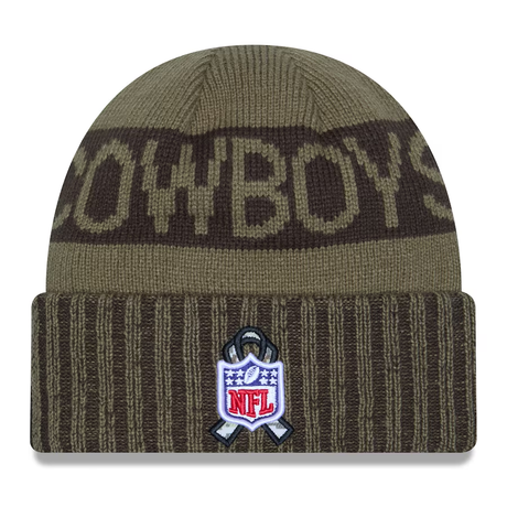 Cowboys 2025 Men's New Era Salute to Service Knit