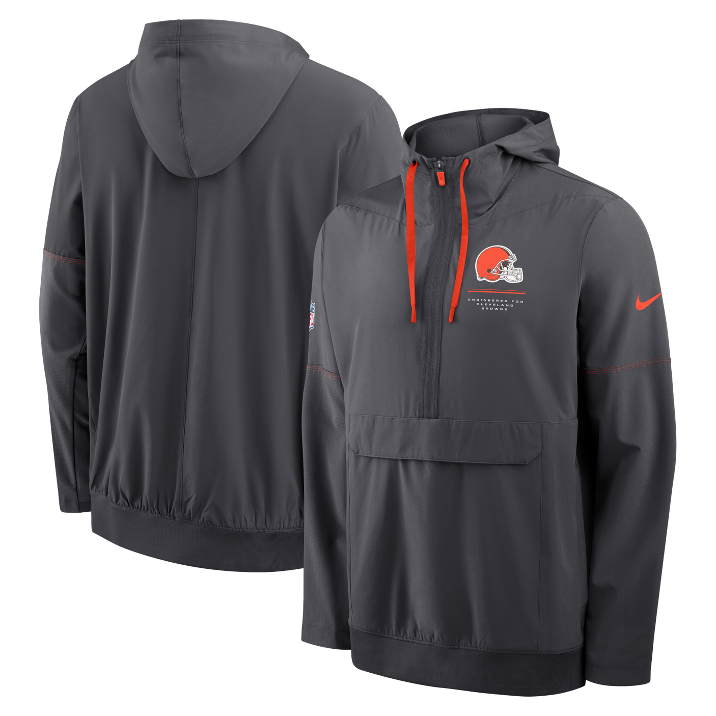 Browns 2026 Nike Men's Anorak Long Sleeve Jacket