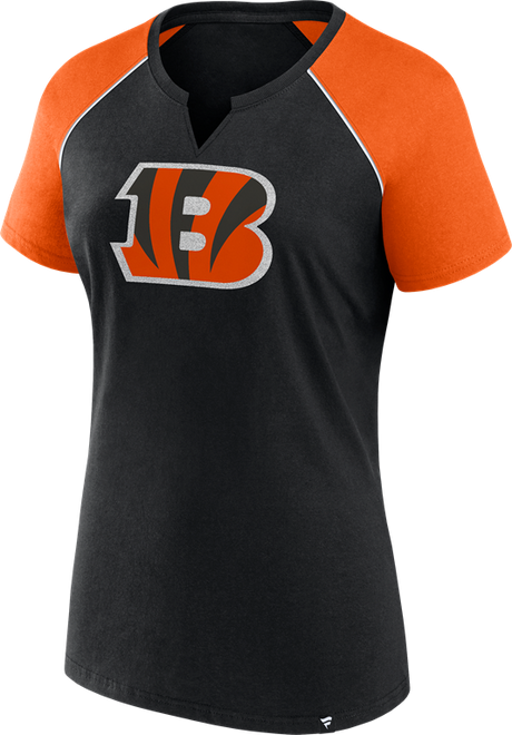 Bengals Women's Glittered Short Sleeve T-Shirt