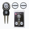 Raiders Divot Tool & Ball Markers Set