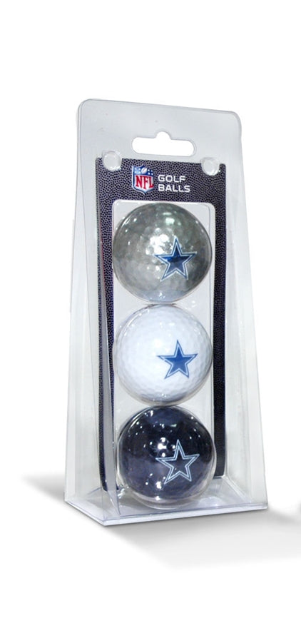 Cowboys Golf Balls 3-Pack