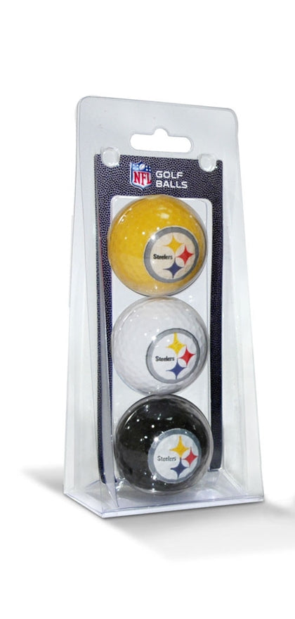 Steelers Golf Balls 3-Pack