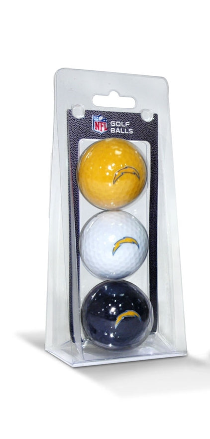 Chargers Golf Balls 3-Pack