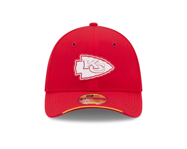 Chiefs 2026 New Era Men's 39THIRTY Sideline Hat Pro Football Hall of Fame