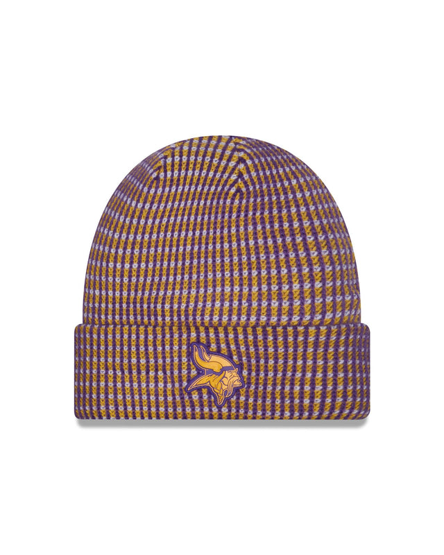 Vikings 2026 New Era Men's Sideline Cold Weather Knit Pro Football Hall of Fame