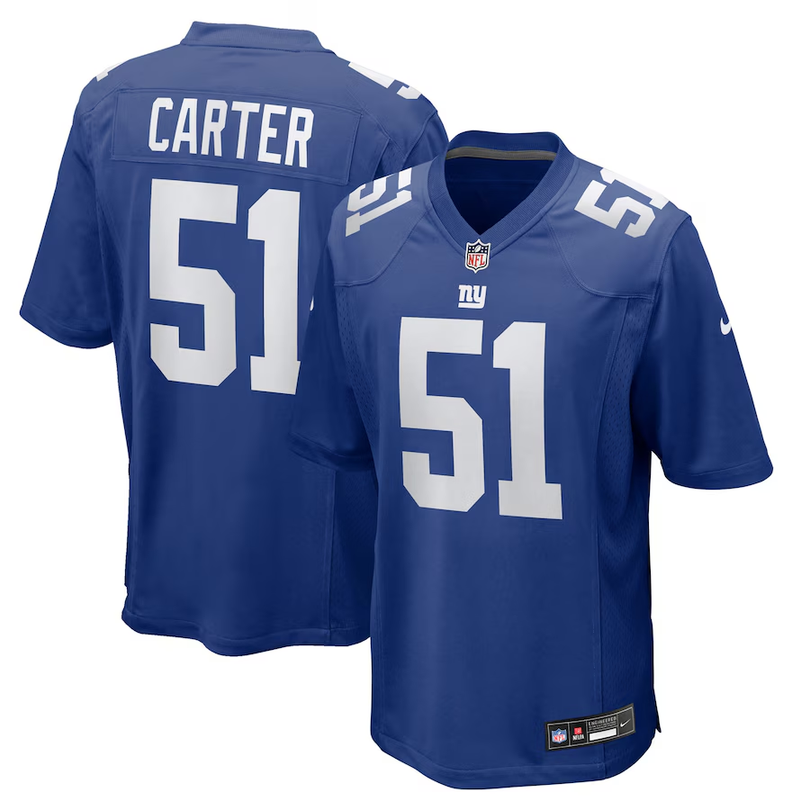 Giants Abdul Carter Youth Nike Game Jersey