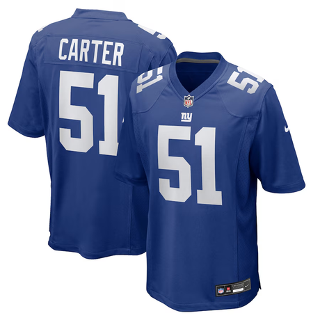 Giants Abdul Carter Youth Nike Game Jersey