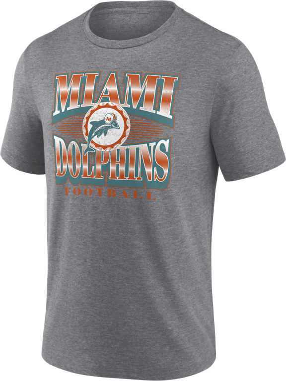 Dolphins Men's Extreme Tackle Shirt Sleeve T-Shirt