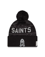 Saints 2026 New Era Men's Salute to Service Knit Pro Football Hall of Fame