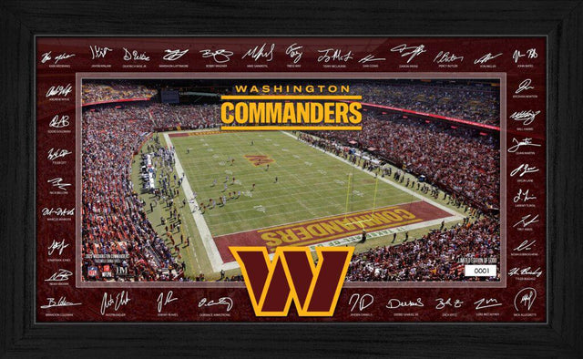 Commanders 2025 NFL Signature Gridiron