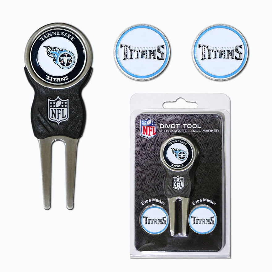 Titans Divot Tool & Ball Markers Set