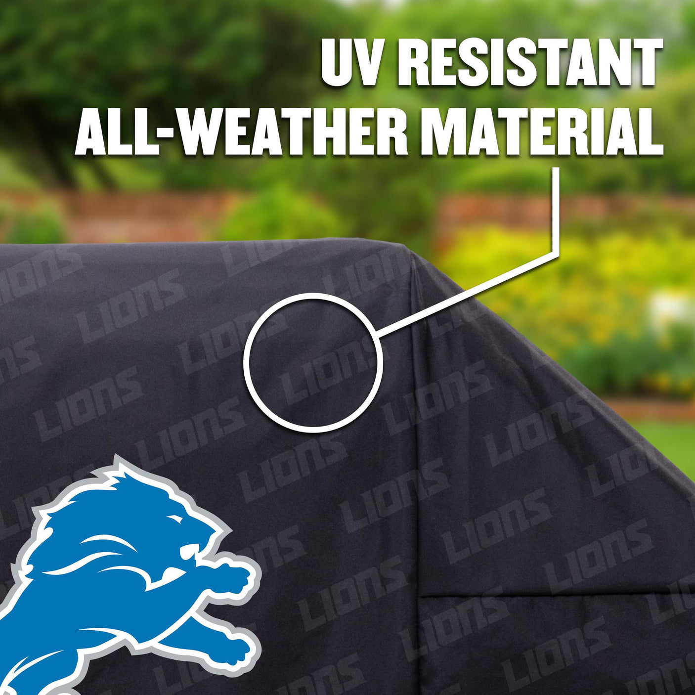 Lions Heavy Duty Grill Cover