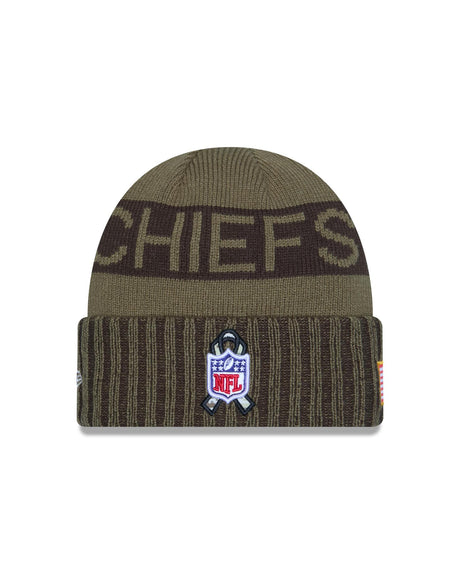 Chiefs 2025 Men's New Era Salute to Service Knit
