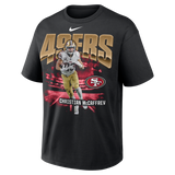 49ers Christian McCaffrey 2026 Nike Men's Loose Fit Heavyweight T-Shirt