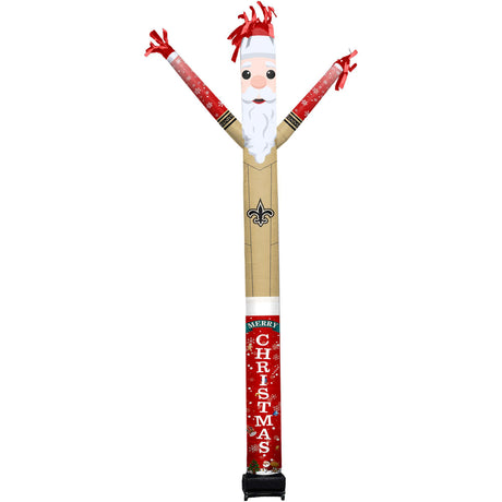 Saints Team Pride Inflatable Crazy Christmas Santa Sports Fan