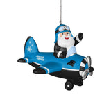 Panthers Santa Airplane Ornament Pro Football Hall of Fame