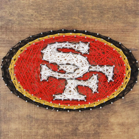 49ers Team Pride String Art Set