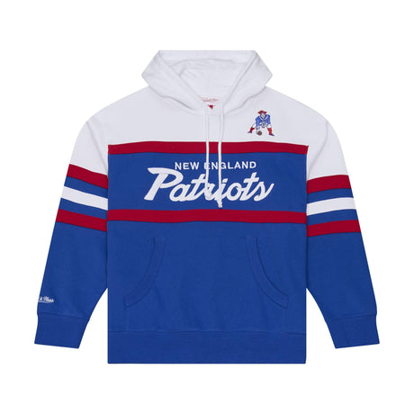 Patriots 2026 Mitchell & Ness Men's NFL Head Coach Hoodie Pro Football Hall of Fame
