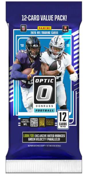 2025 Donruss Optic Football Fat Pack
