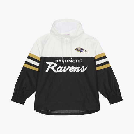 Ravens 2026 Mitchell & Ness Men's Head Coach Lightweight Anorak Windbreaker Pro Football Hall of Fame