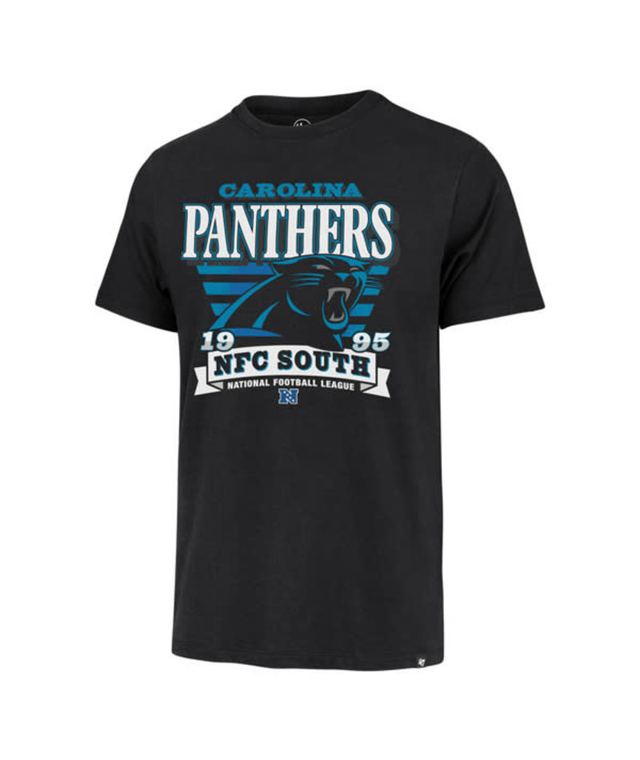 Panthers 2026 '47 Brand Men's Stripe Splash Franklin T-Shirt