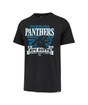Panthers 2026 '47 Brand Men's Stripe Splash Franklin T-Shirt