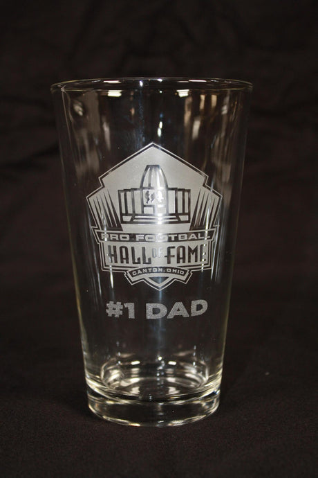 Hall of Fame #1 Dad Canton Distillery Pint Glass