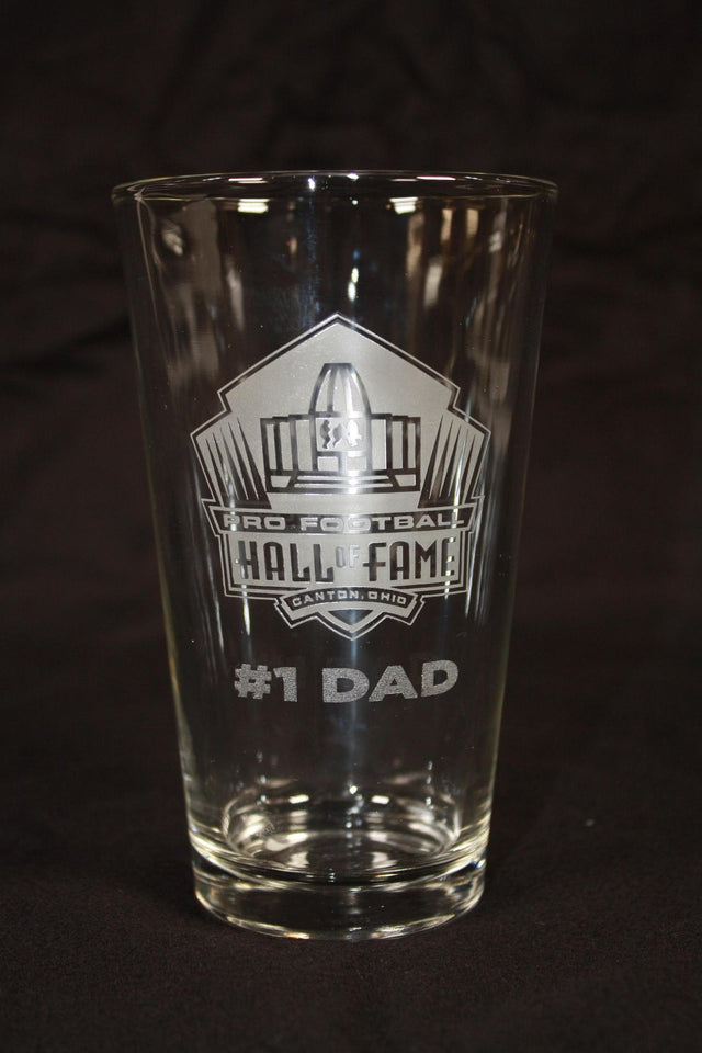 Hall of Fame #1 Dad Canton Distillery Pint Glass